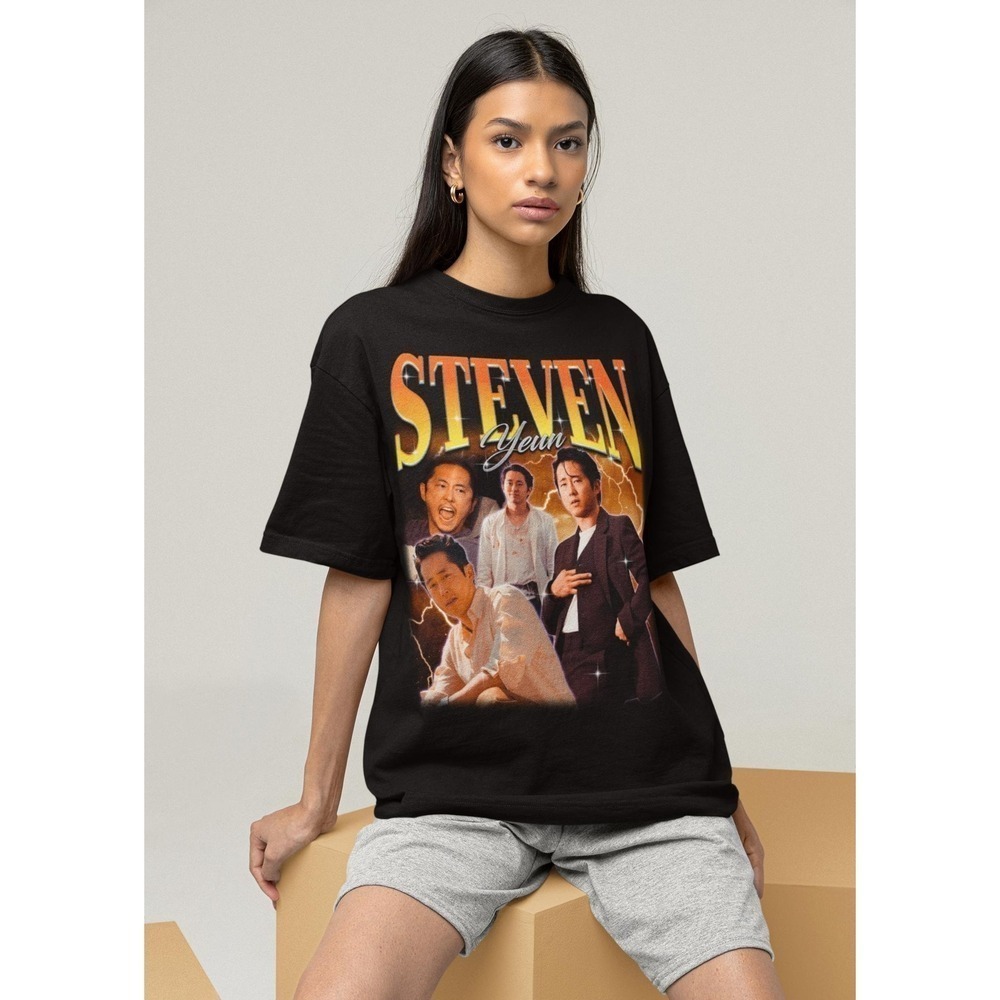 Steven Yeun Fan Graphic Actor Pop Culture Unisex Gift T-Shirt